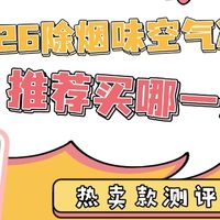 2026除烟味空气净化器推荐买哪一款？热卖款除烟味空气净化器测评