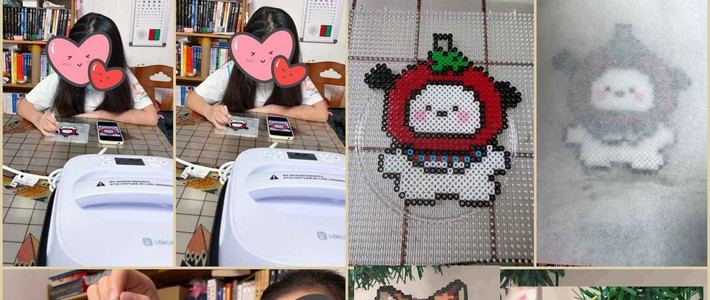 乐立克方形烫画机S1，陪娃DIY的安心之选，拼豆烫画一机搞定