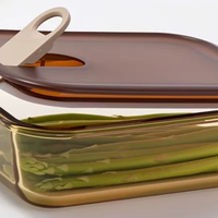 冰箱收纳太乱？单扣连盖保鲜盒这样用，食材保鲜翻倍还秒找！