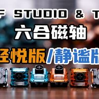 【轴体】2元“小八宝”!闷响/静音全都有!OFF STUDIO & TNT 六合磁轴 轻悦版/静谧版