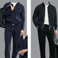 男士通勤运动双场景穿搭：舒适和干练的平衡