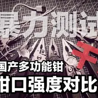 没有对比就没有伤害！国产多功能钳强度测评！暴力测试！鸿丰！顺全！洛森！纳拓！莱泽曼！凌特锐！华尔纳！#多功能钳子 #钳子 #莱泽曼 #多功能刀 #钳工