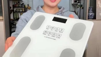 可以称出肌肉、脂肪和水分的体脂秤，还可以调节公斤和市斤，关键是特别的精准#体脂秤 #体脂秤电子秤 #体重秤家用 #体重秤 #体脂秤推荐
