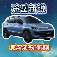 途岳新锐大灯按键说明 途岳新锐买回去，大灯按键还不会用？今天保姆级教程，一看就会！#上汽大众 #途岳新锐 #帕萨特 #用车知识 #汽车知识