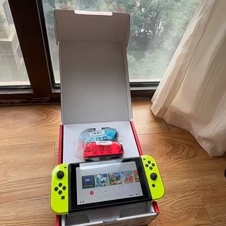 河南南阳女生买switch续航版256g游戏装满体