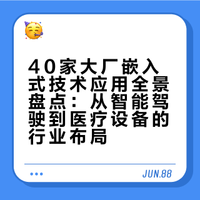 盘点嵌入式-40家大厂公司名单