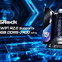 华擎Z890I Nova WiFi R2.0迷你主板支持CQDIMM：两条达成256GB