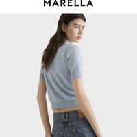 被问爆的 MARELLA 水蓝色亮片针织衫｜通勤显贵、温柔又高级✨