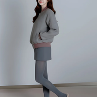 秋冬穿不腻的厚灰袜，袜子才是姐的王牌