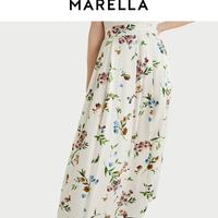 MARELLA 2025 秋冬｜这条缎面印花长裙，把意式优雅穿在身上✨