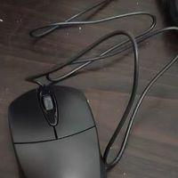 AOC有线发光鼠标，办公游戏超静音