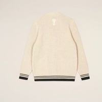 学院风封神✨Ami Paris 这件羊毛棉开衫我能穿 100 次