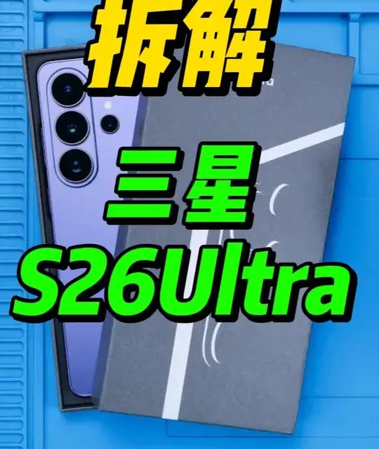 三星S26 Ultra拆解：像素级隐私屏与内部架构革新