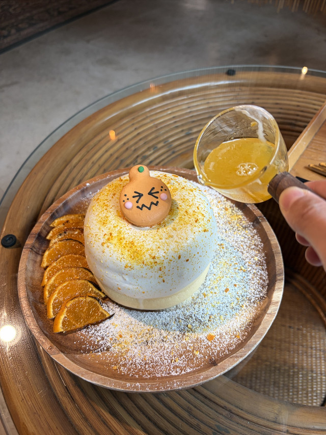 3.2分| 味道一般，情绪价值拉满～济州岛烤橘子舒芙蕾