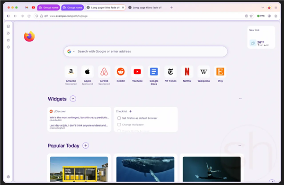 Firefox大变样!代号Nova重磅改版曝光:全新界面焕然一新