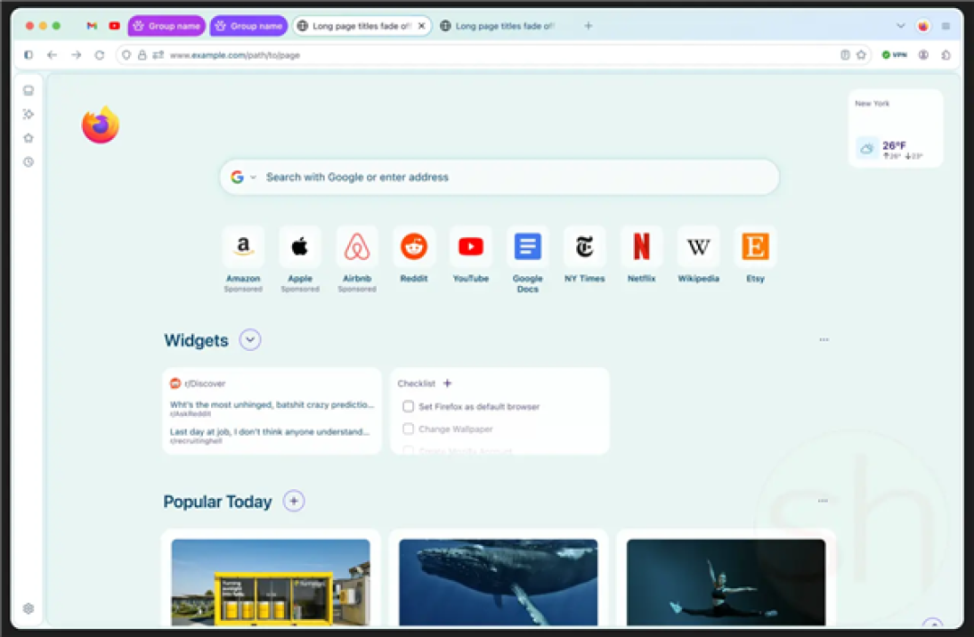 Firefox大变样!代号Nova重磅改版曝光:全新界面焕然一新
