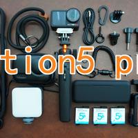 大疆Action5Pro开箱测评，掏空一个钱包买各种配件的指北实录！