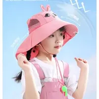 儿童遮阳帽男女孩防紫外线夏季防晒薄款透气渔夫帽宝宝卡通休闲帽 终于找到了一款适合小宝宝戴的遮阳帽了！它是真的可以防紫外线的，而且整个帽子很轻，只有一个鸡蛋那么重，宝宝戴上没有负担。它不仅防晒效果好，还特别透气，戴上去不会闷汗。帽檐是加大的，能很好地保护宝宝的脸蛋，还可以调节大小，男孩女孩都能戴，快给你家宝贝安排上吧！#遮阳帽 #儿童遮阳帽推荐 #春季踏青必备 #带娃露营 #夏季旅行必备