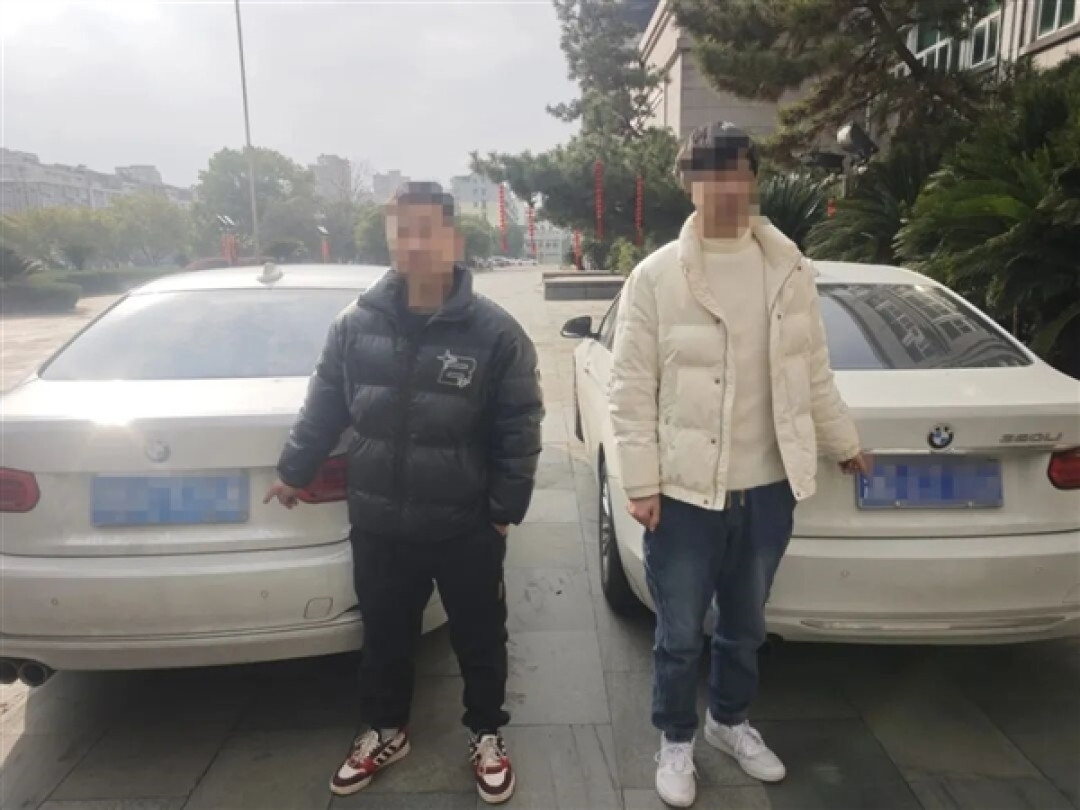 两辆宝马挂同一车牌 智慧交管系统警报 套牌车火速被扣