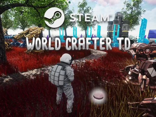 【Steam喜加一】Steam现可免费领取生存制造塔防游戏《World Crafter TD》，支持中文