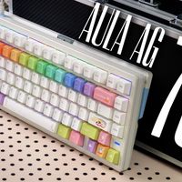 从军火箱里蹦出来的性能卷王！狼蛛新品旗舰磁轴键盘AG75拆解体验分享，依旧双结构、双灯位、依旧性能顶中顶！