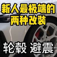 玩车小白的真实经历，轮毂避震是改装的两个极端【赛博日记】
