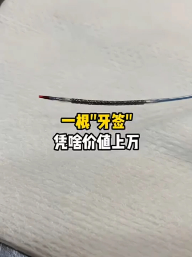 一根“牙签”凭啥价格上万