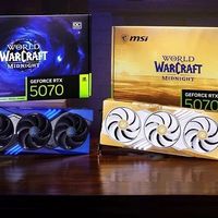 微星RTX 5070 12G 魔兽世界 至暗之夜 圣光OC评测：撕裂虚空的“黄金圣光”