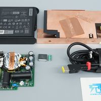 PFC+LLC+SR高效架构，联想拯救者笔记本230W电源适配器拆解