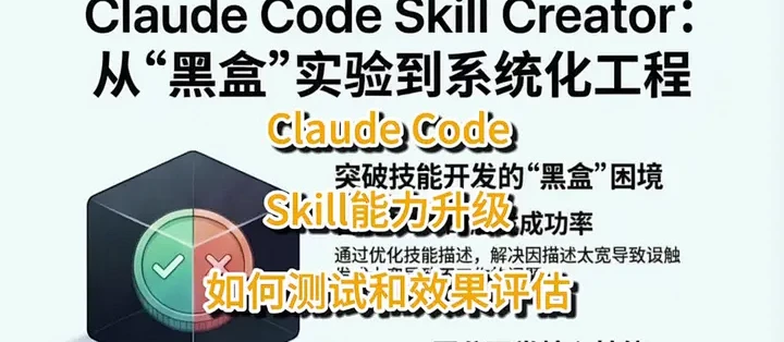 Claude Code 推出 Skill Creator 插件：系统化测试与评估自定义技能_服务软件_什么值得买