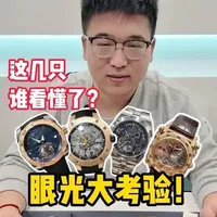 这几只，谁看懂了？#创作者中心 #创作灵感 #腕表 #机械表 #手表