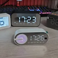 大量蓝牙小时钟流出！几块钱！蓝牙、TF、FM、温度！好看又好玩！