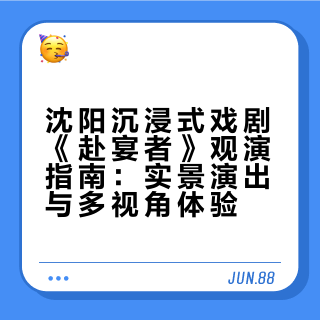 沈阳文旅整这么好的演出 给我看激动了…