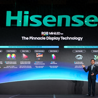 跨代领先，海信在CES 2026发布新一代RGB-Mini LED电视