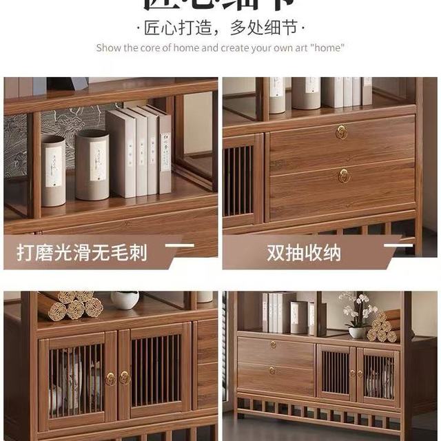 新中式博古架｜一室清雅，半架风雅，藏尽生活仪式感