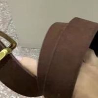 美拉德棕色皮带，复古百搭超时尚