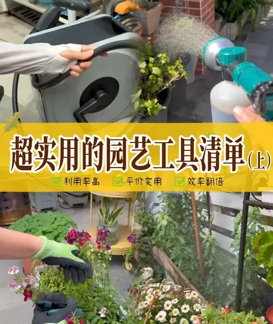 2025实用园艺工具清单：高效打理花园的核心装备