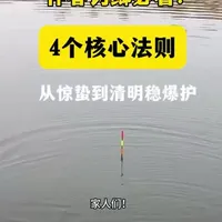 家人们！春季野钓别再盲目找位置了，很多人钓不到鱼，核心就是没摸透仲春鱼情的规律！今天把压箱底的仲春钓鲫黄金法则全拆解出来，吃透这4点，不管是野河、长沟还是小池塘，保证你从早口到晚口连杆，告别空军！#春季钓鲫鱼 #春钓鲫鱼 #野钓鲫鱼 #户外野钓鲫鱼 #户外野钓