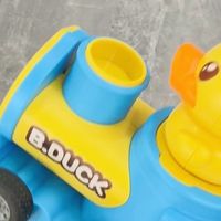 B.Duck小黄鸭惯性汽车玩具儿童回力车宝宝小汽车生日礼物男孩耐摔
