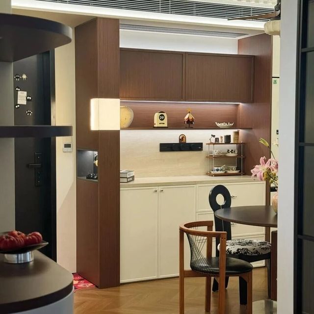 当初不听劝，非要装60cm深餐边柜，现在亲戚都来抄作业！