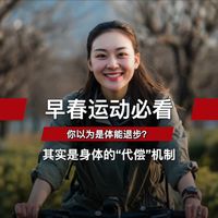 早春运动必看 | 你以为是体能退步? | 其实是身体的“代偿”机制!