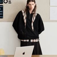 ORGANICEMOTION 翻领羊毛假两件，温柔与质感双在线