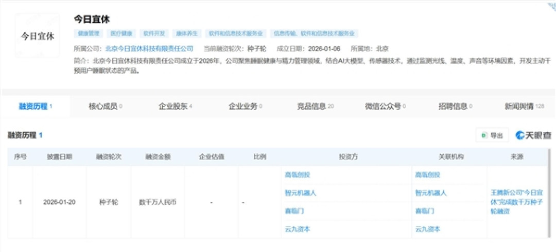 王腾官宣今日宜休品牌名ISHO:过段时间会内测 第一个小里程碑