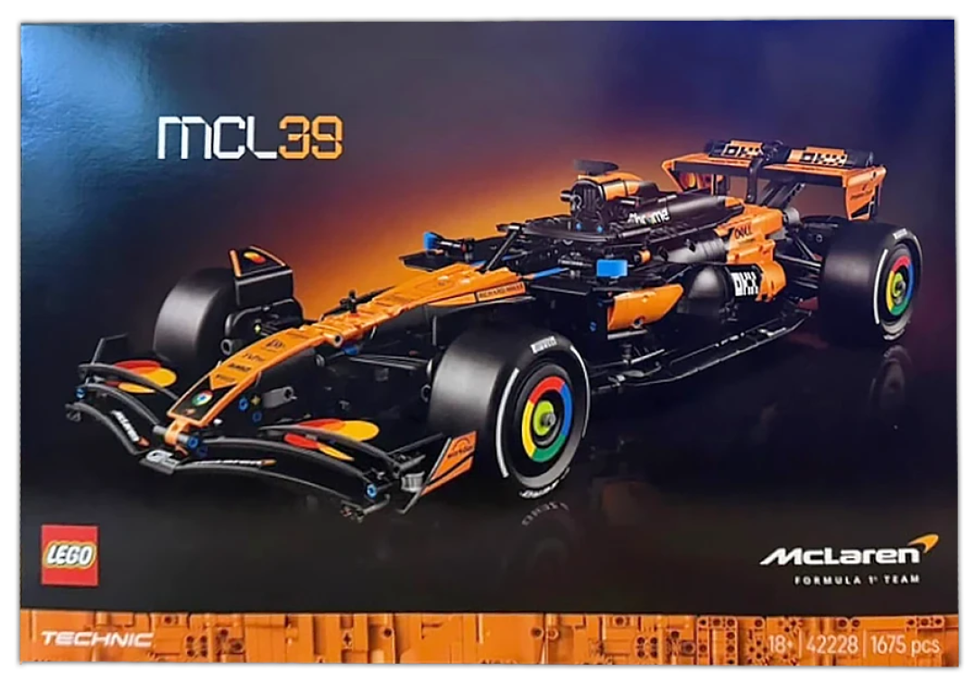 乐高42228 迈凯伦F1 MCL39 盒照谍照公布!