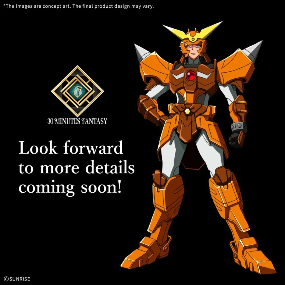 万代30MF《魔真神坛斗士》四主角模型 7月起陆续发售