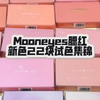 22块新品嫩色腮红全试色，面粉感比较重