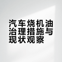 烧机油大幅度减少～～～