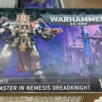 【战锤开箱】战锤40K-灰骑士-涅墨西斯骇骑机甲大导师、涅墨西斯骇骑机甲开箱