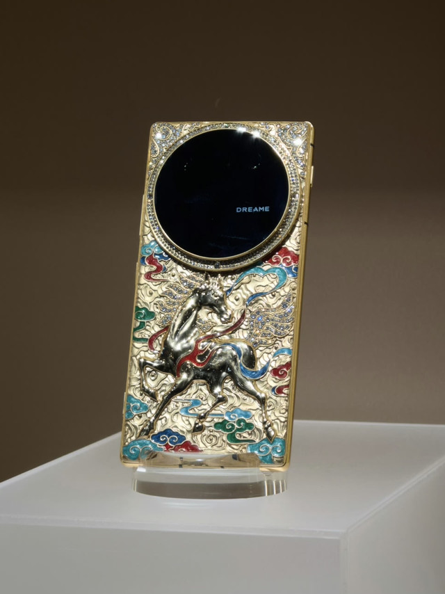 做扫地机器人的，居然把手机做成了真金真钻？