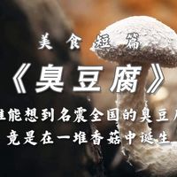 以香命名的食材，却造就了臭的产物，臭豆腐竟在香菇中诞生？